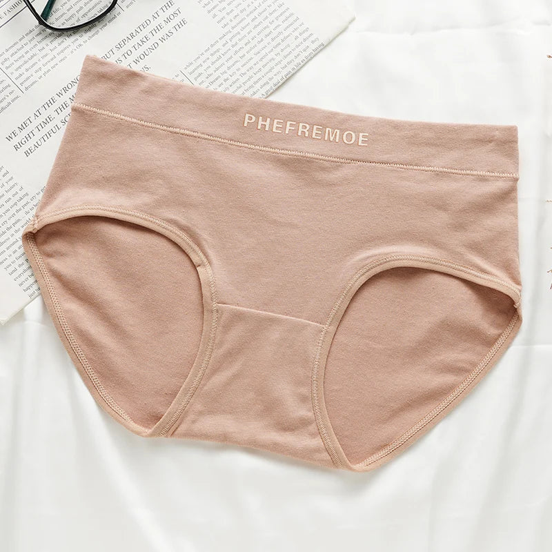 Fashion Seamless Women Panties Underpants Sports Sexy Pure Cotton Female Breathable Underwear Women's Solid Color Lingerie