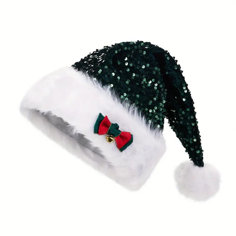 Sequin Santa Hat
