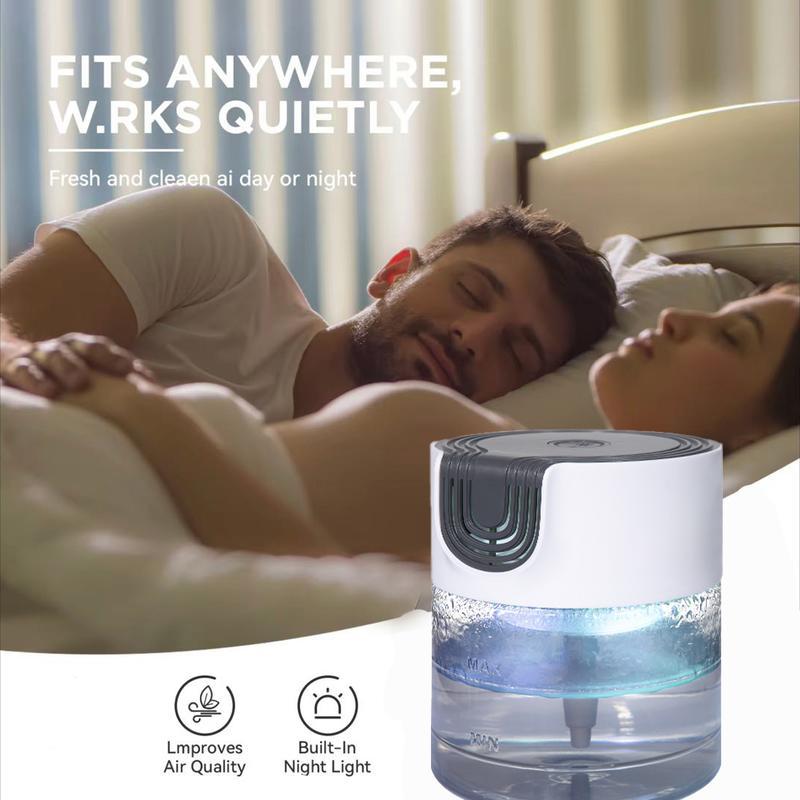 Air Purifier with LED Night Light