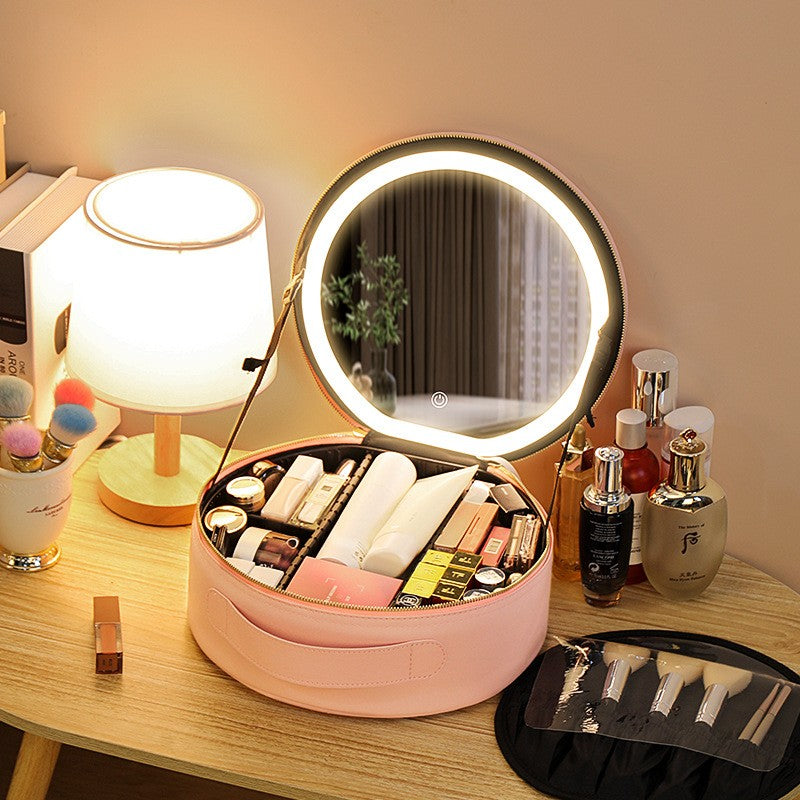 LED Makeup Bag with Mirror