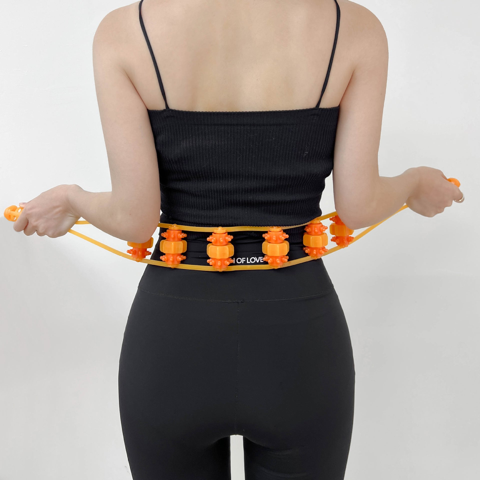 Pull Back Massage Roller - Handheld Muscle Relief Tool