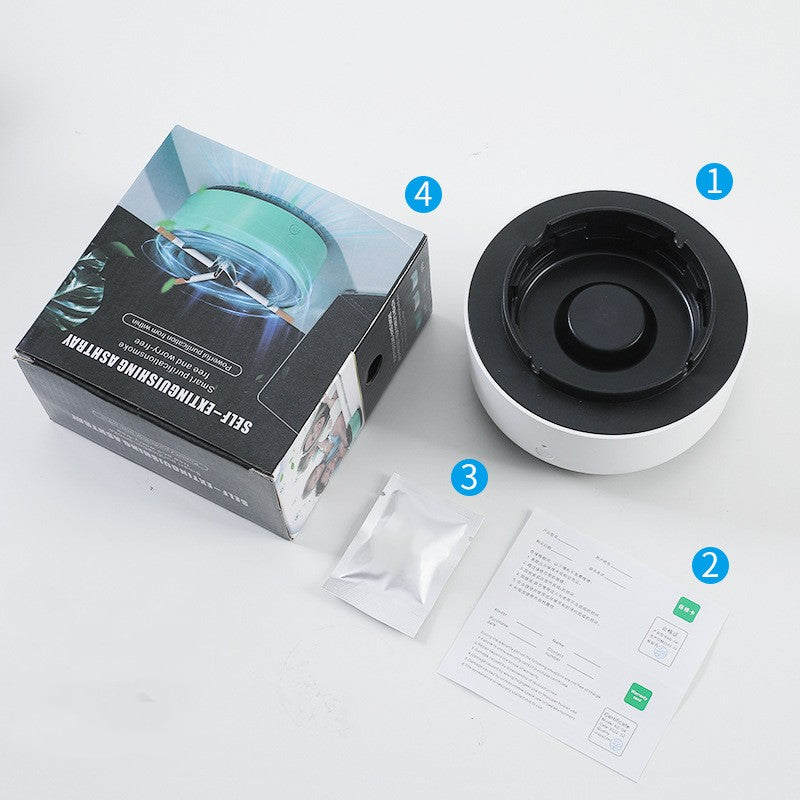 Car Air Purifying Ashtray - Anion Smoke Removal