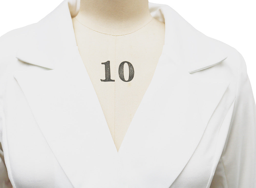 Double-Breasted Blazer Dress