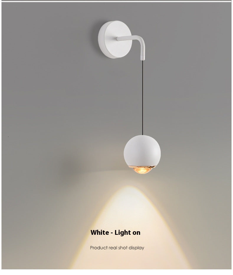 Premium Master Bedroom Hanging Line Wall Lamp