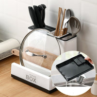 Kitchen Knife Storage Rack - Countertop Organizer Holder