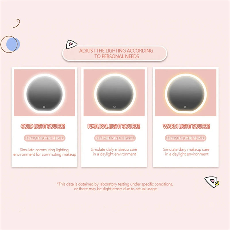 LED Makeup Bag with Mirror