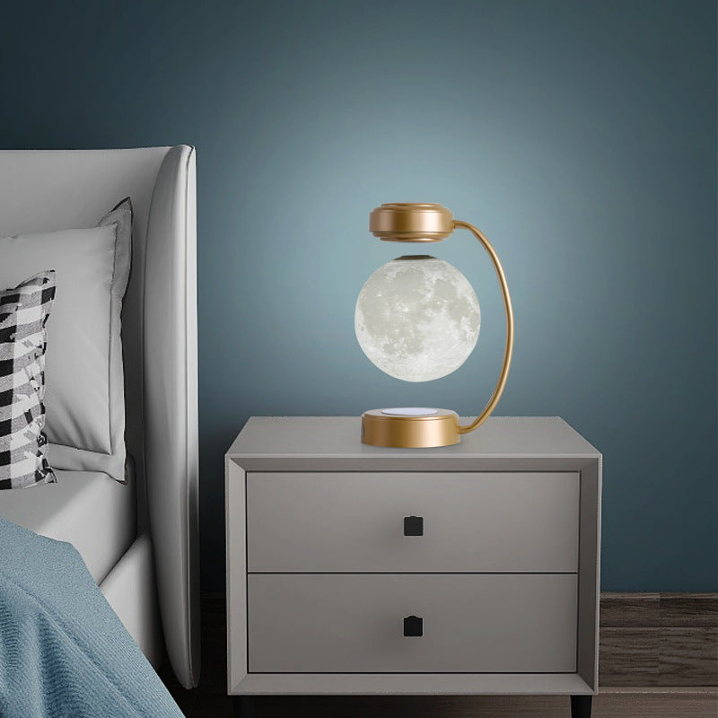 Levitating Moon Lamp - 3D Magnetic Floating Night Light