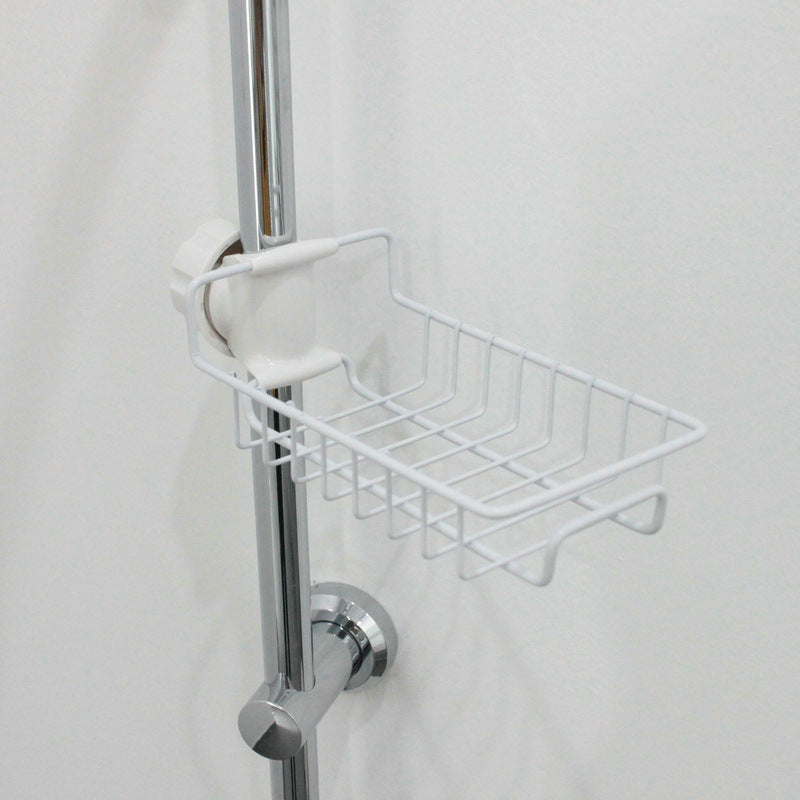 Adjustable Sink Drain Rack - Expandable Sponge Holder