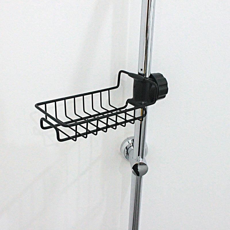 Adjustable Sink Drain Rack - Expandable Sponge Holder