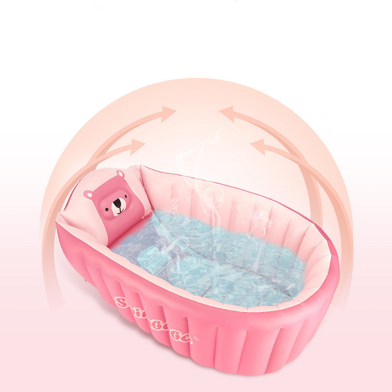 Thickened Inflatable Baby Bathtub