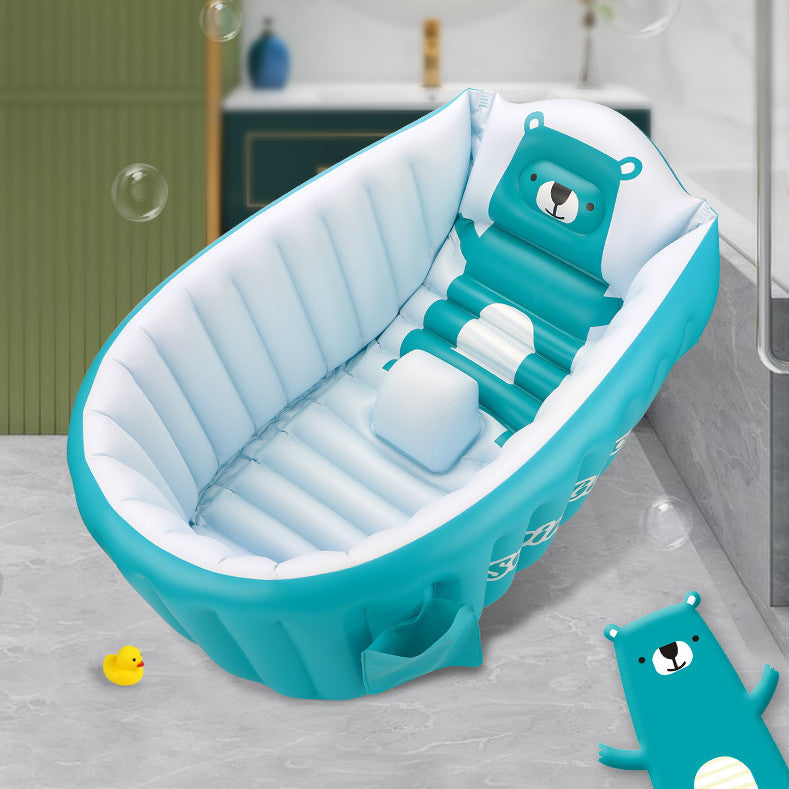 Thickened Inflatable Baby Bathtub