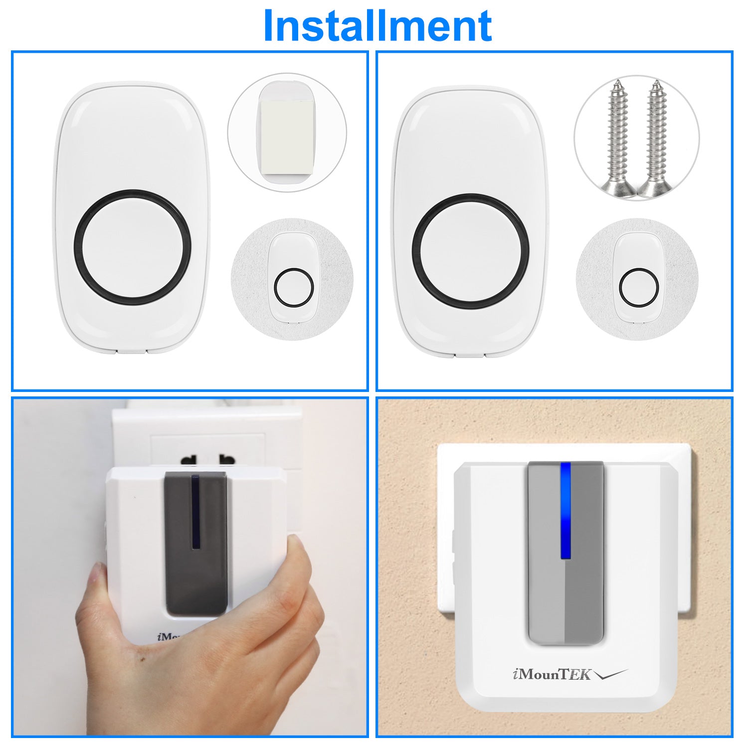 Wireless Doorbell (1000 FT Range)