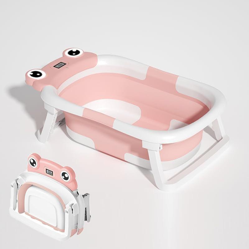 Portable Baby Bath Tub with Cushion