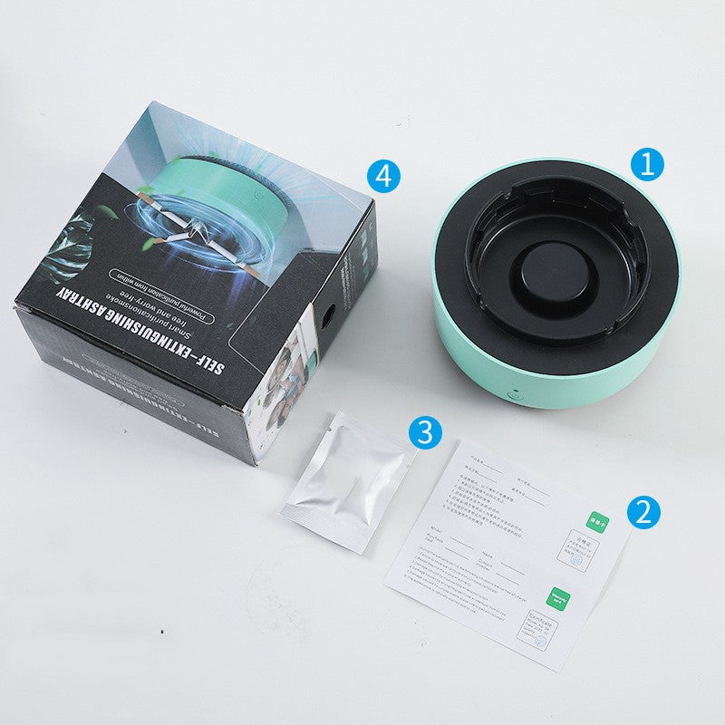 Car Air Purifying Ashtray - Anion Smoke Removal