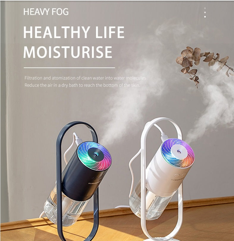 USB Air Humidifier with Projection Light - Magic Shadow Mist Maker