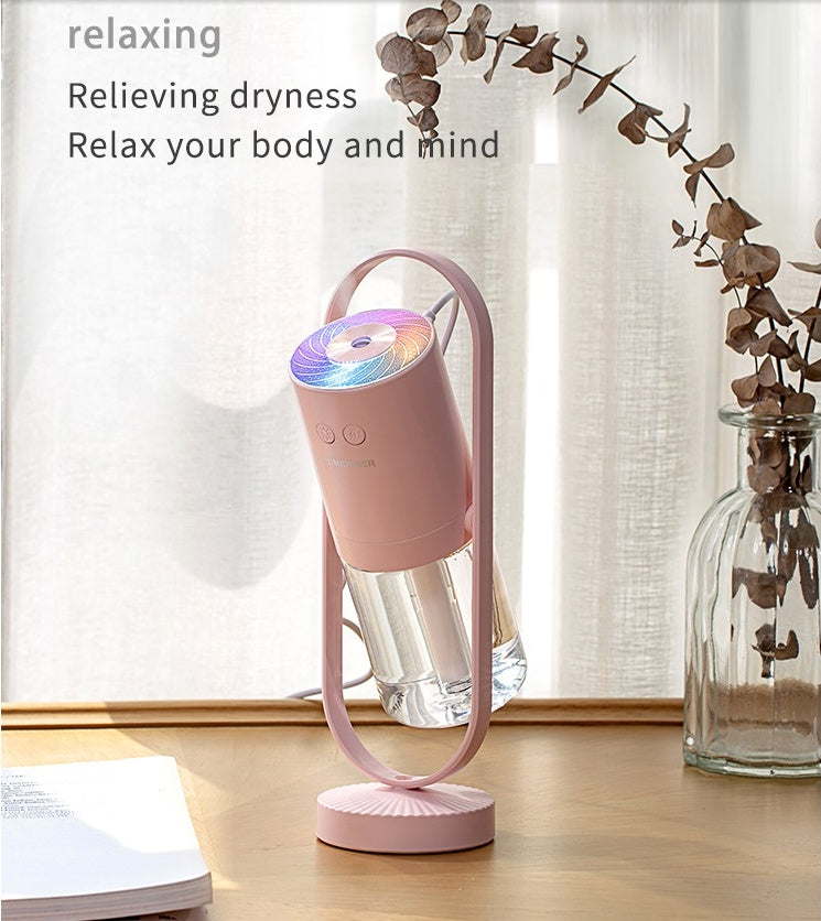 USB Air Humidifier with Projection Light - Magic Shadow Mist Maker