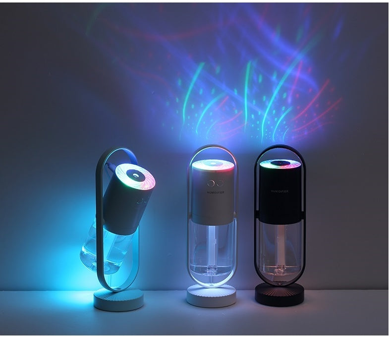 USB Air Humidifier with Projection Light - Magic Shadow Mist Maker