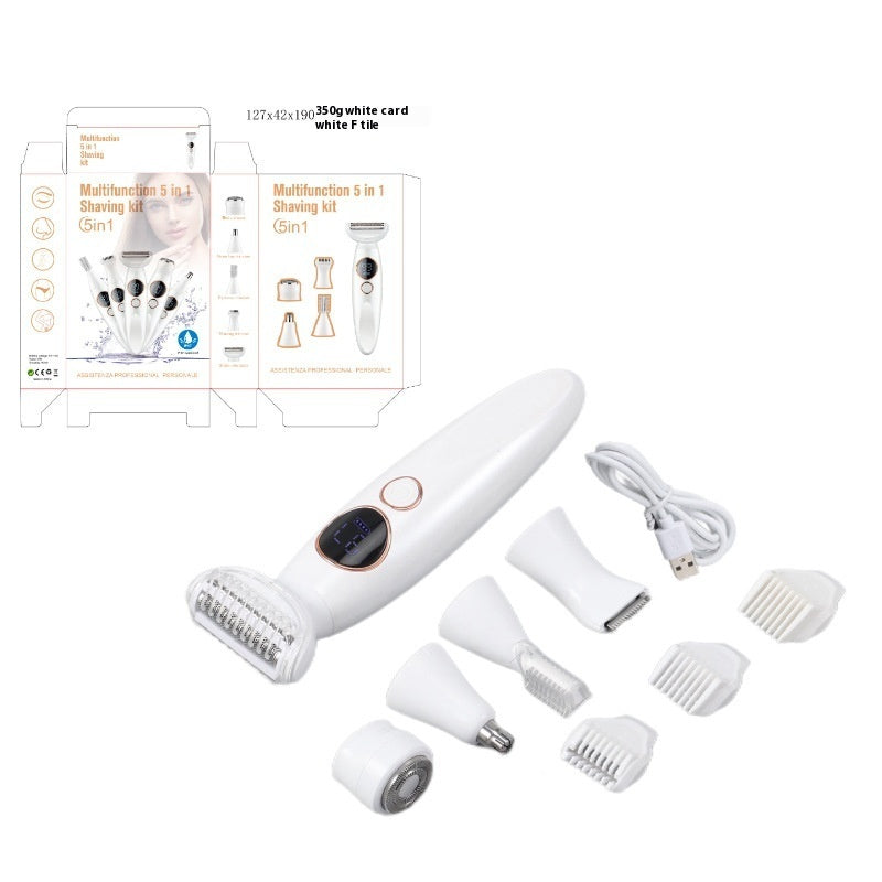 5-in-1 Waterproof Women's Shaver