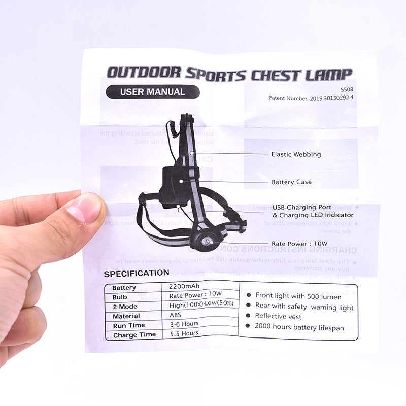 LED Safety Warning Light