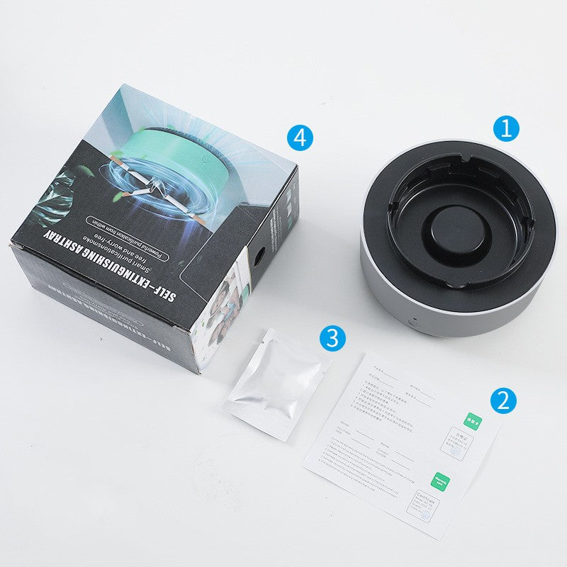Car Air Purifying Ashtray - Anion Smoke Removal