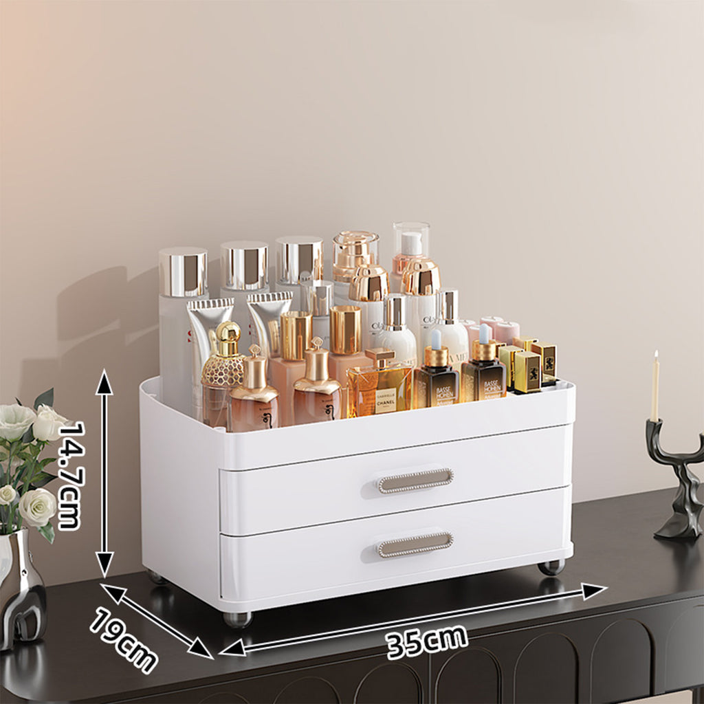 4-Tier Makeup Organizer with Drawers"