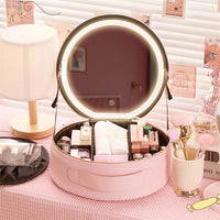LED Makeup Bag with Mirror