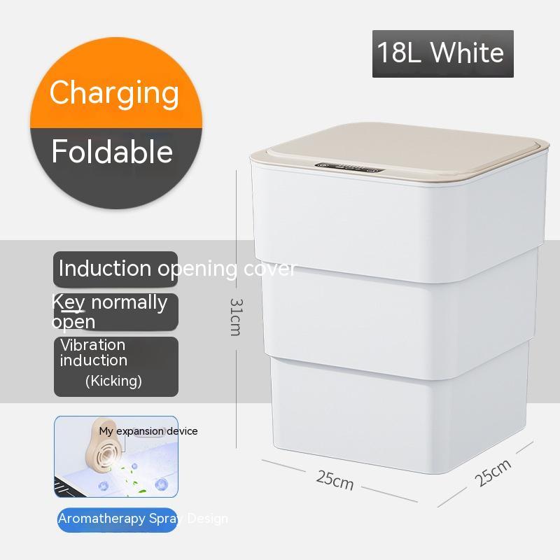Smart Auto Trash Can - Touchless Sensor Waste Bin