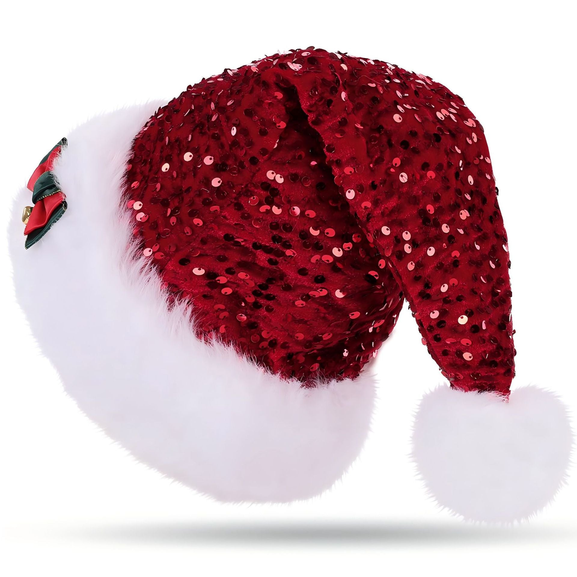 Sequin Santa Hat