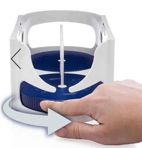 Double Rotating Storage Caddy - 360° Swivel Organizer