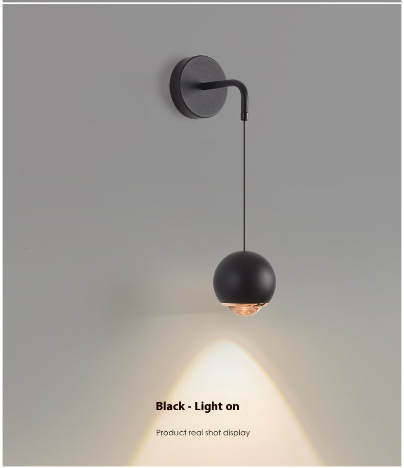 Premium Master Bedroom Hanging Line Wall Lamp