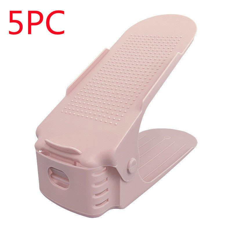 Stackable Shoe Storage Organizer - Space-Saving Rack