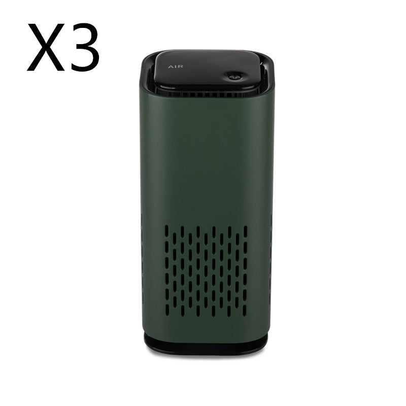 Mini Car Air Purifier HEPA Filter