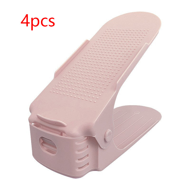 Stackable Shoe Storage Organizer - Space-Saving Rack