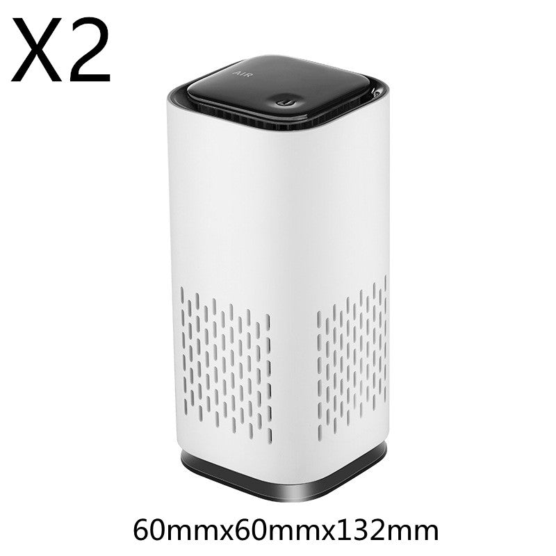 Mini Car Air Purifier HEPA Filter