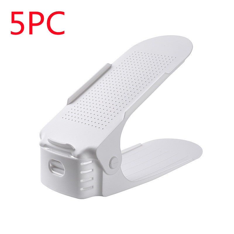 Stackable Shoe Storage Organizer - Space-Saving Rack