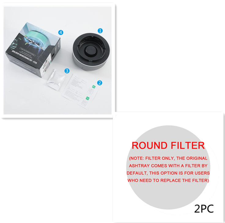 Car Air Purifying Ashtray - Anion Smoke Removal