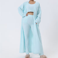3-Piece Lounge Set - Cozy Pajama Matching Set for Women