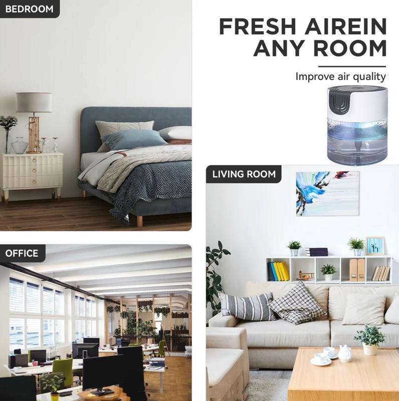 Air Purifier with LED Night Light