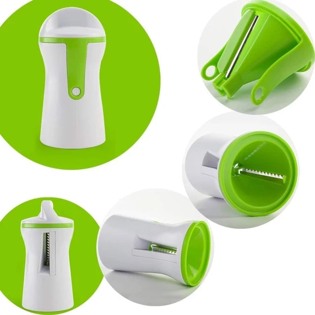 Handheld Vegetable Slicer - Stainless Steel Peeling Machine