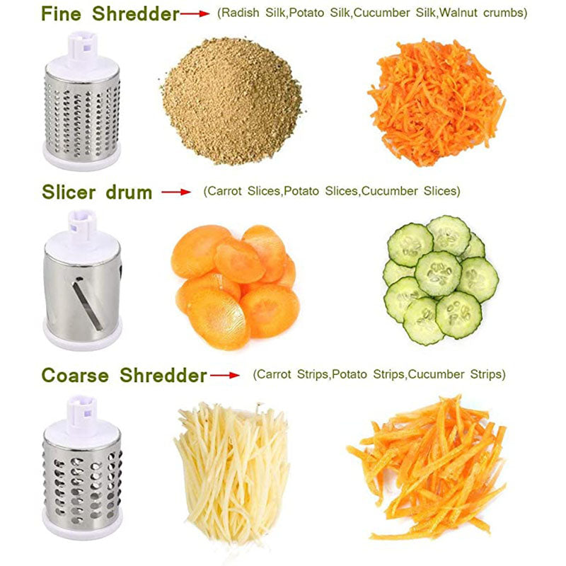Rotary Vegetable Slicer Grater