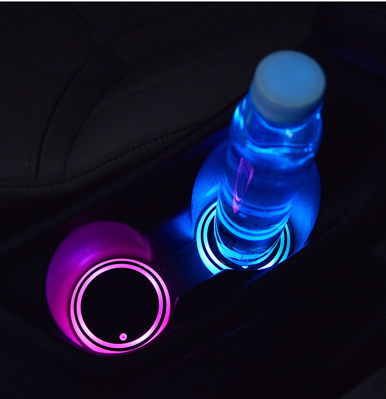 LED Car Cup Holder Coaster