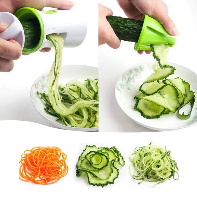 Handheld Vegetable Slicer - Stainless Steel Peeling Machine