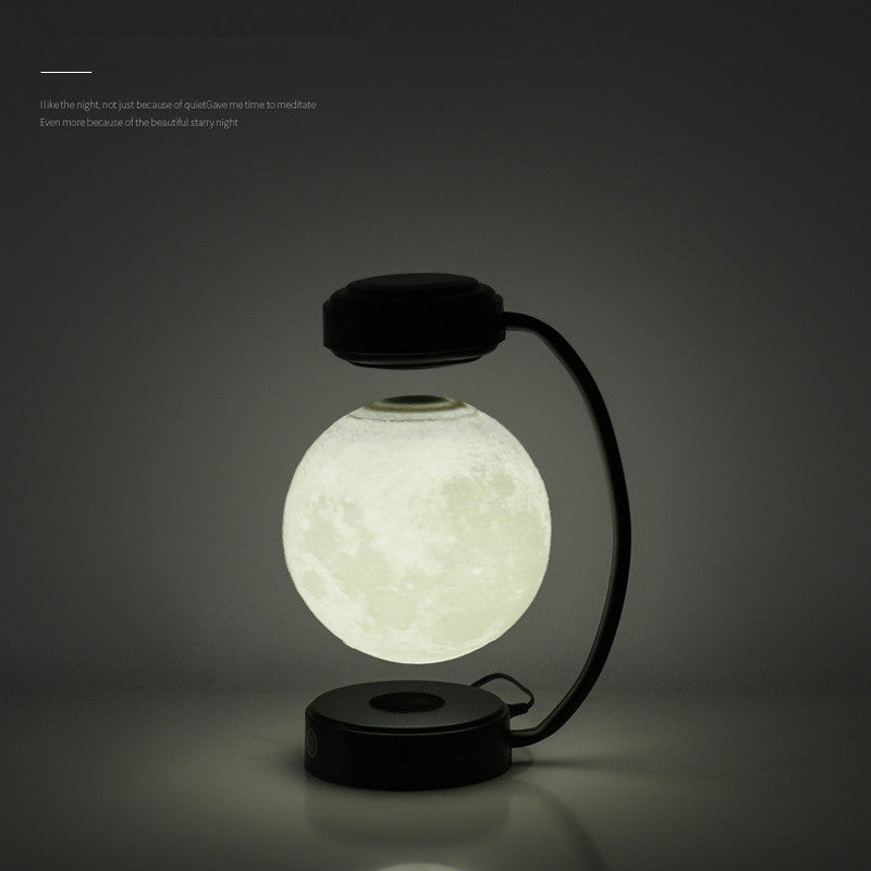 Levitating Moon Lamp - 3D Magnetic Floating Night Light