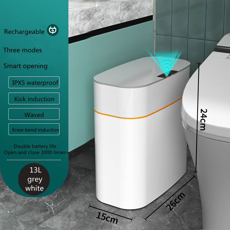 Smart Auto Trash Can - Touchless Sensor Waste Bin