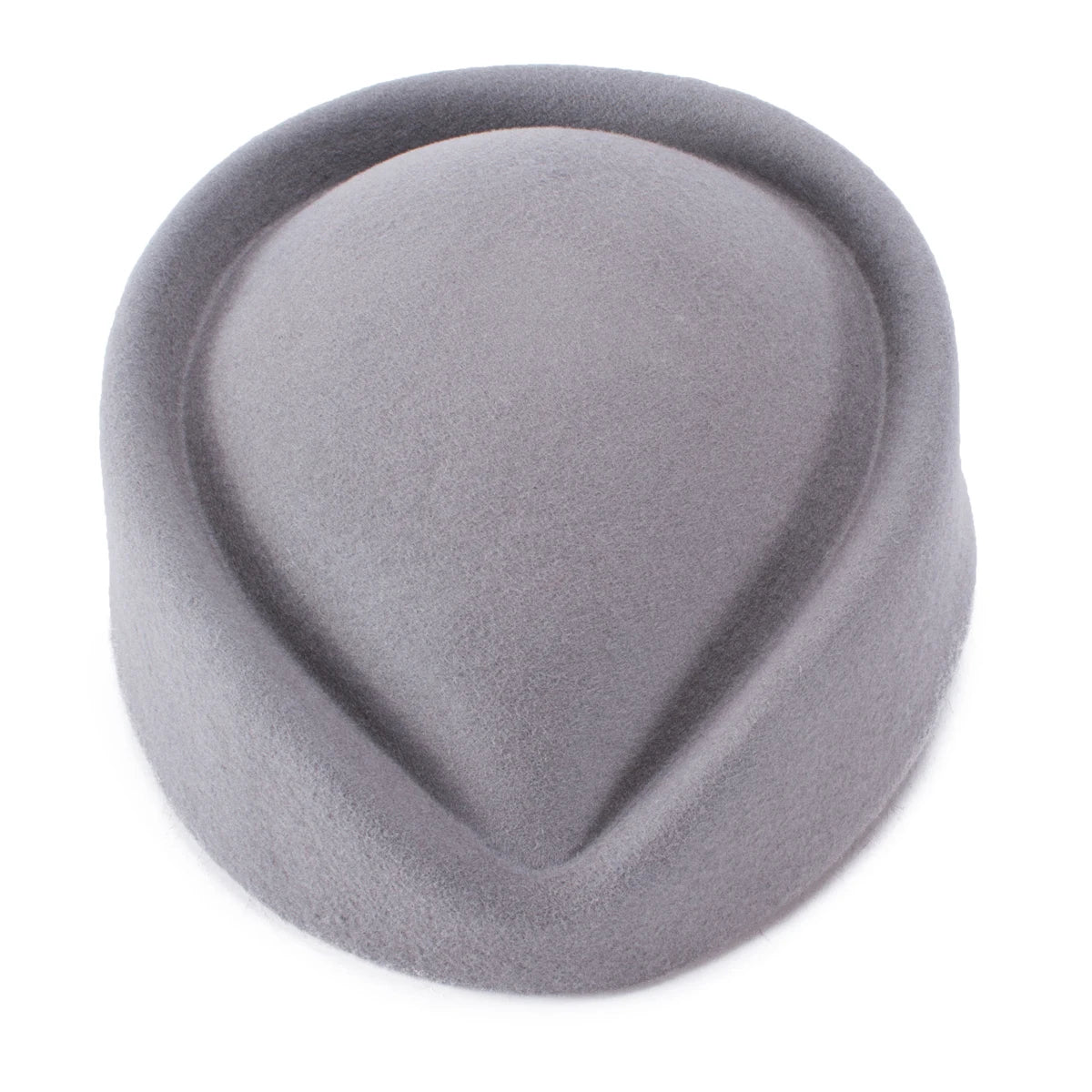 Women Wool Pillbox Fascinator Hat Feamale Stewardess Hats Etiquette Cap Plain Fedoras Cap Women Beret Hat Formal Lady Hat A040
