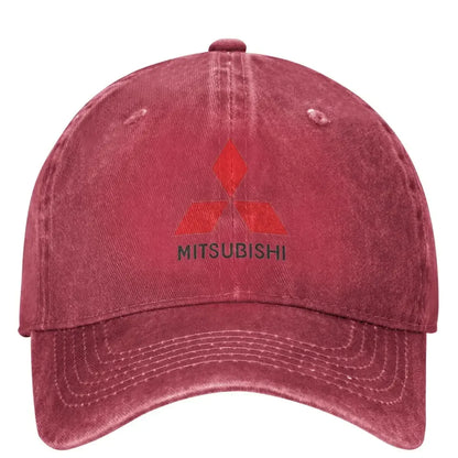 Mitsubishis Logo Heavy Industries Baseball Cap Japan Men Fashion Unisex Truck Driver's Father's Sun Hat