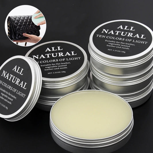 30ml/50ml/100ml Mink Oil Cream For Leather Shoes Bags Leather Care Cream Leather Maintenance Cream Leathercraft Accessories
