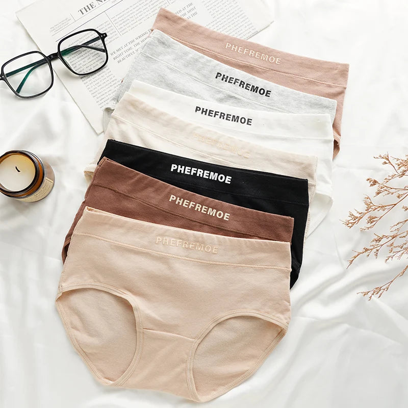 Fashion Seamless Women Panties Underpants Sports Sexy Pure Cotton Female Breathable Underwear Women's Solid Color Lingerie