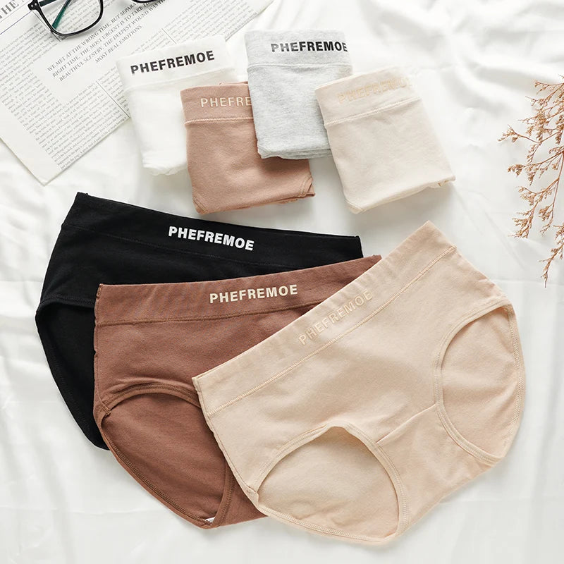 Fashion Seamless Women Panties Underpants Sports Sexy Pure Cotton Female Breathable Underwear Women's Solid Color Lingerie