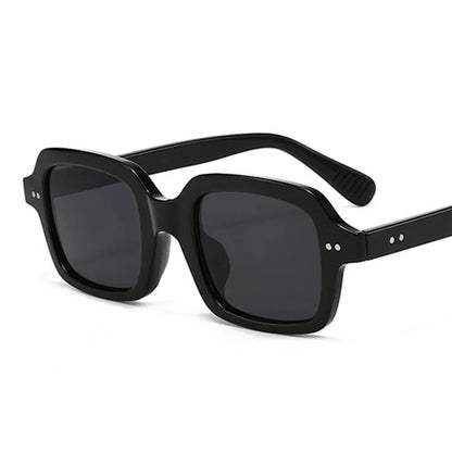 Fashionable Rice Nail Square Sunglasses High-End Casual Simple Sunglasses Versatile Ins Internet Celebrity Sunglasses Women DUHE